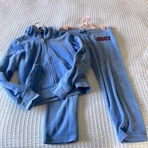 Little Girls M Juicy Track Suit
